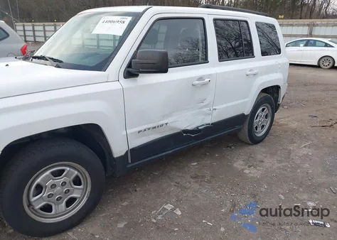 2017 Jeep Patriot Sport Fwd from USA, damaged, VIN 1C4NJPBAXHD130602